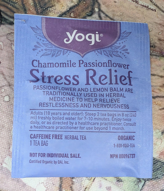 Yogi Chamomile Passionflower Stress Relief Tea Sampler