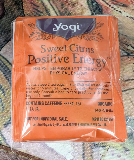 Yogi Sweet Citrus Positive Energy Tea Sampler