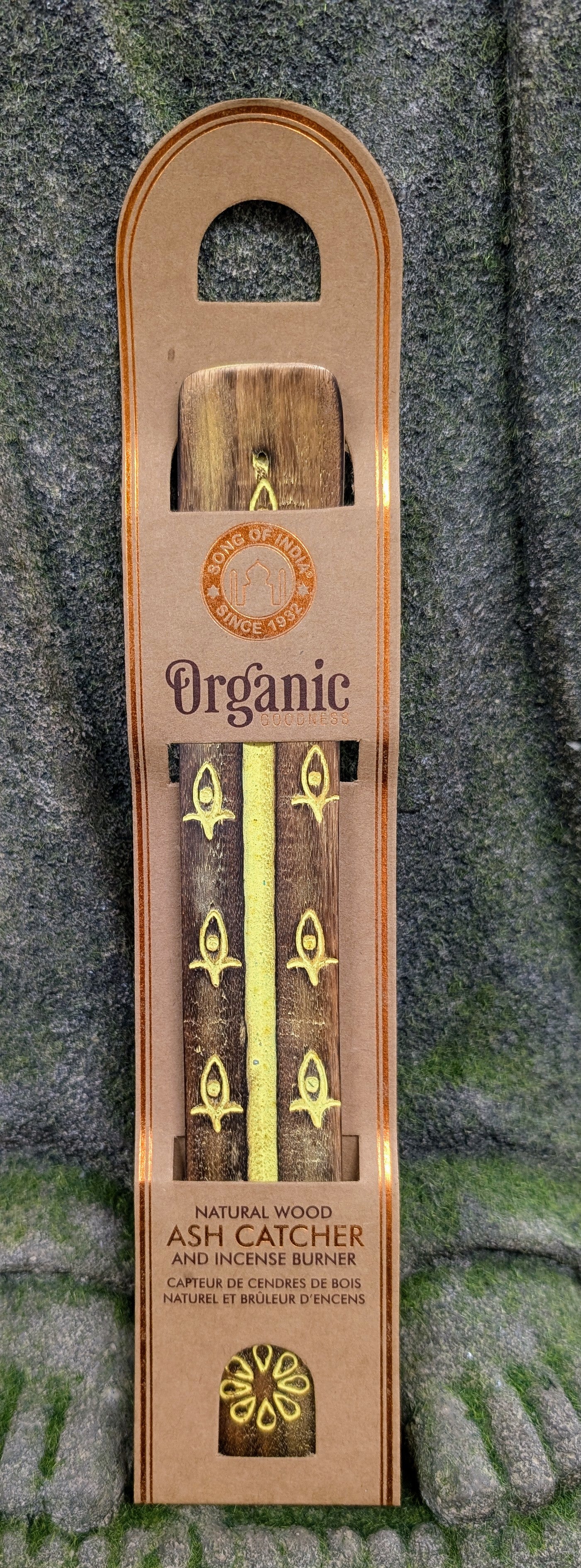 Song of India Organic Goodness Incense Holder - Spades