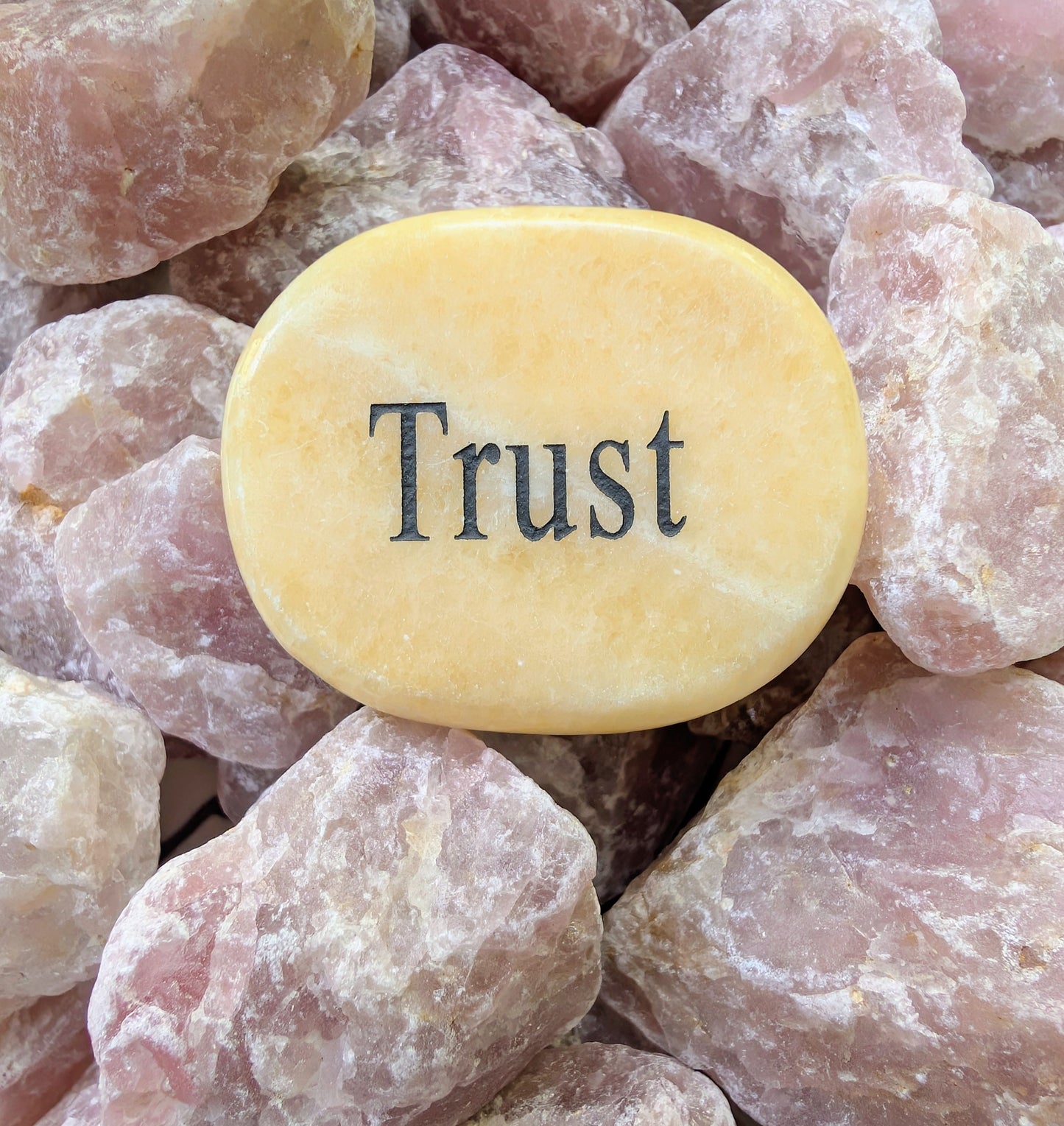 Wishing Gemstone - Trust (Yellow Calcite)