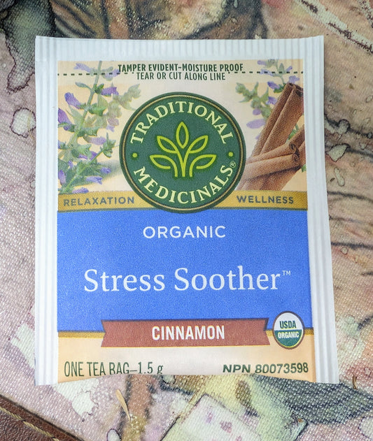 Traditional Medicinals Organic Stress Soother Cinnamon Tea Sampler
