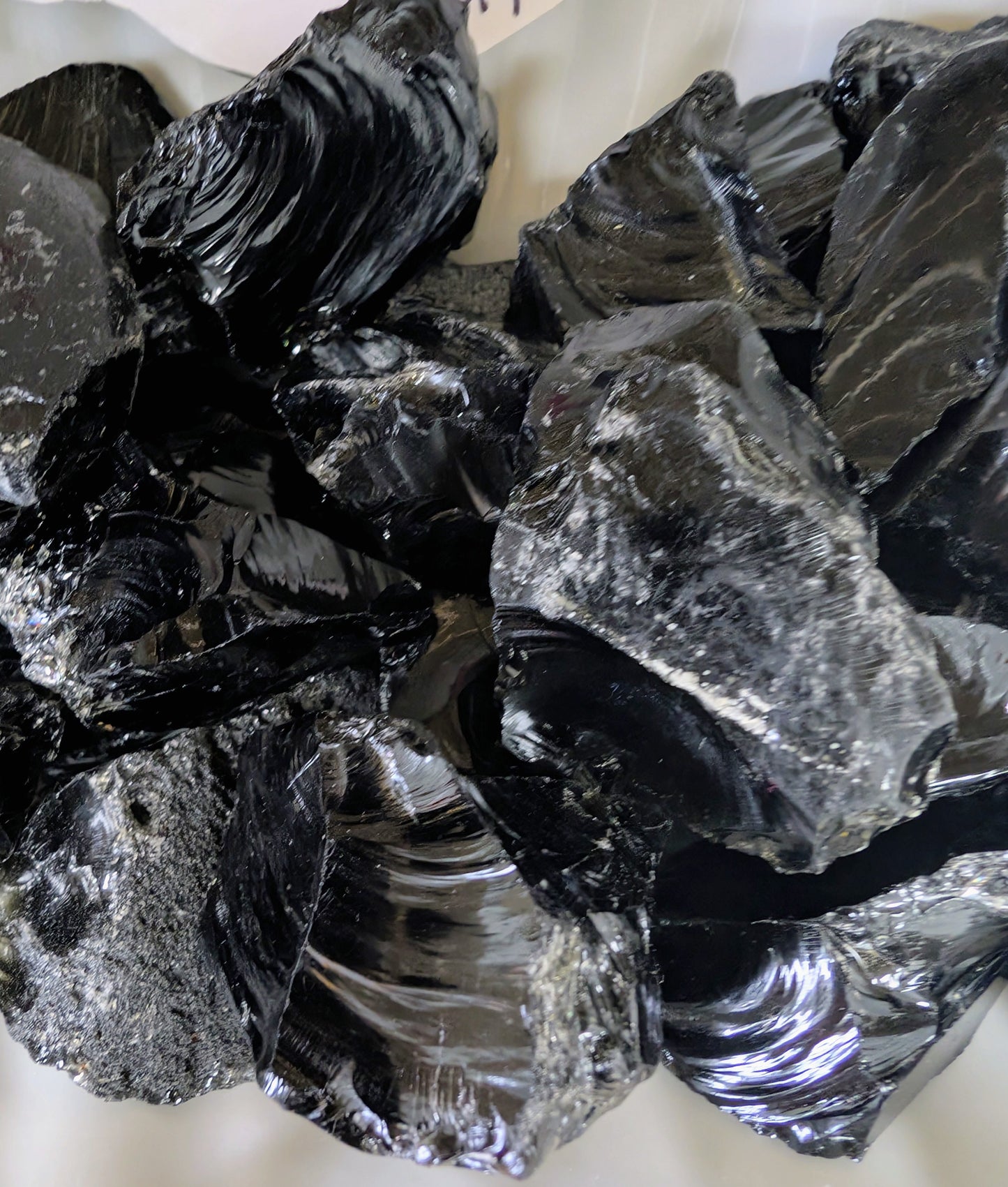 Black Obsidian Rough Gemstone