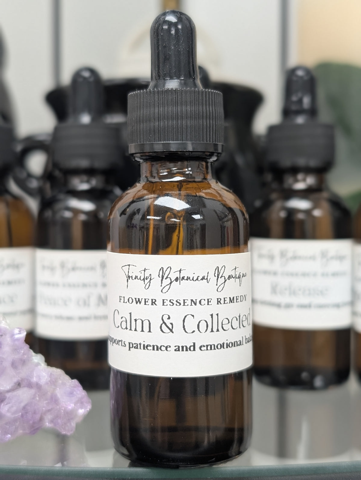 Trinity Botanical Collection Flower Essence Remedy - Calm & Collected