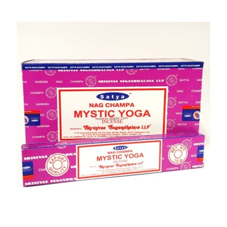 Satya Nag Champa Mystic Yoga Stick Incense 15g