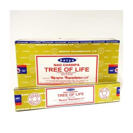 Satya Nag Champa Tree of Life Stick Incense 15g