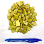 Lemon Serpentine Tumbled Gemstone