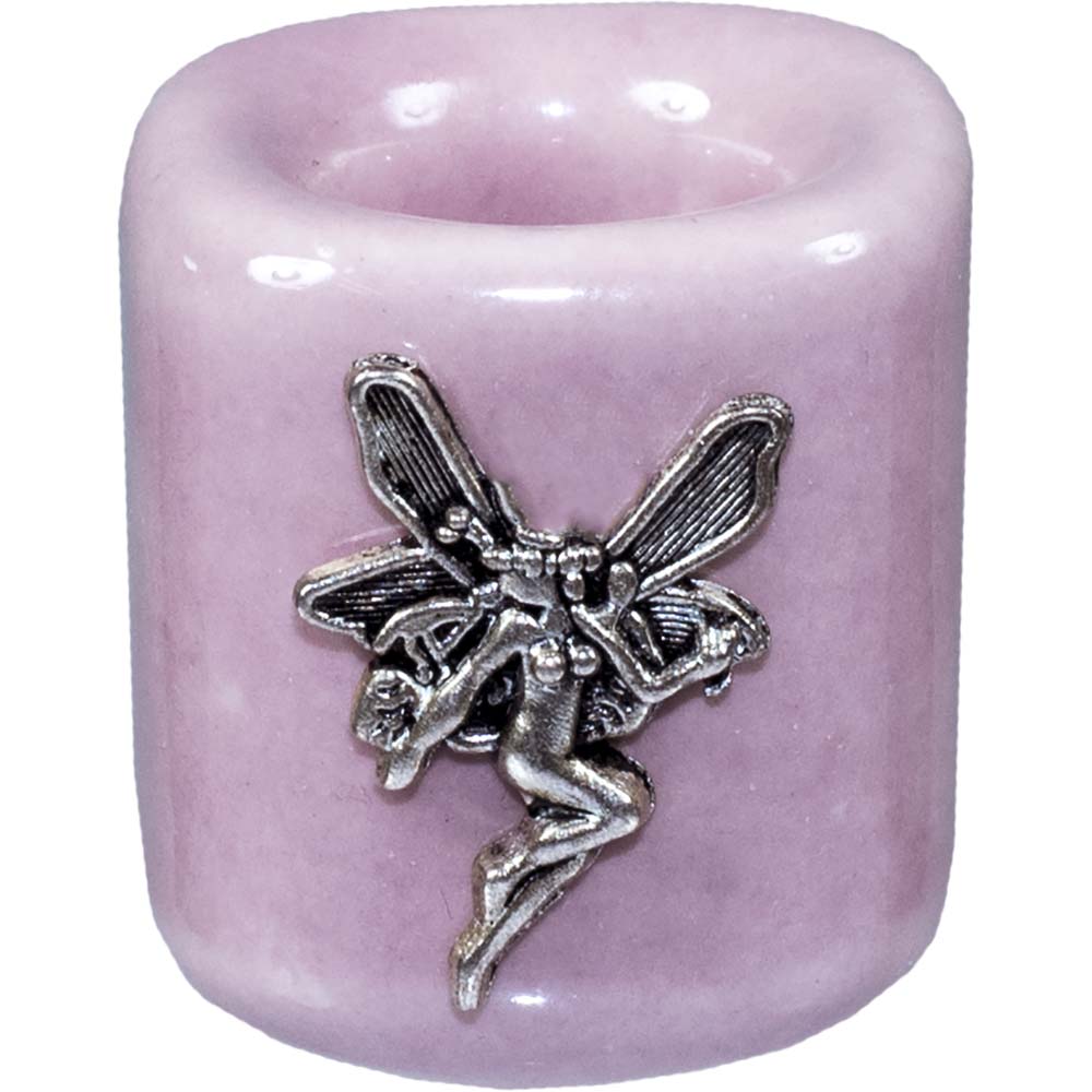 Pink Mini Candle Holder - Fairy