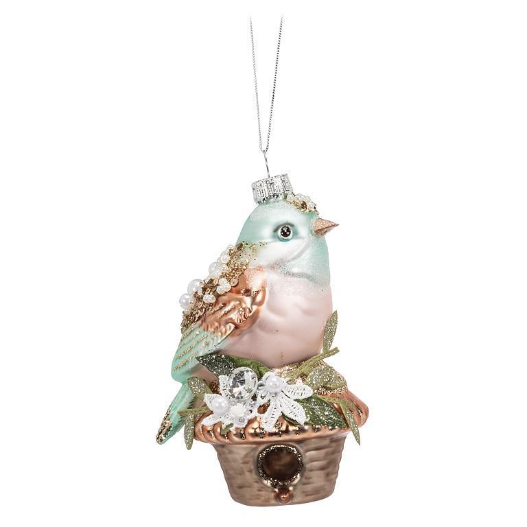 Whimsical Bird Ornament