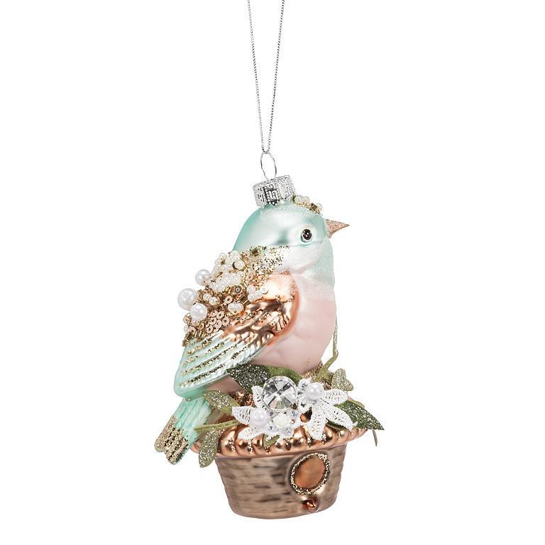 Whimsical Bird Ornament