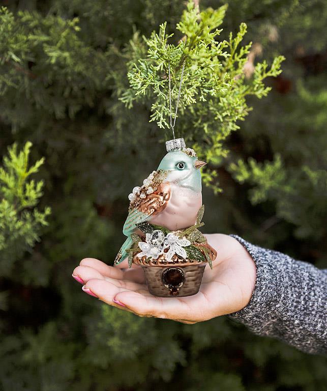 Whimsical Bird Ornament