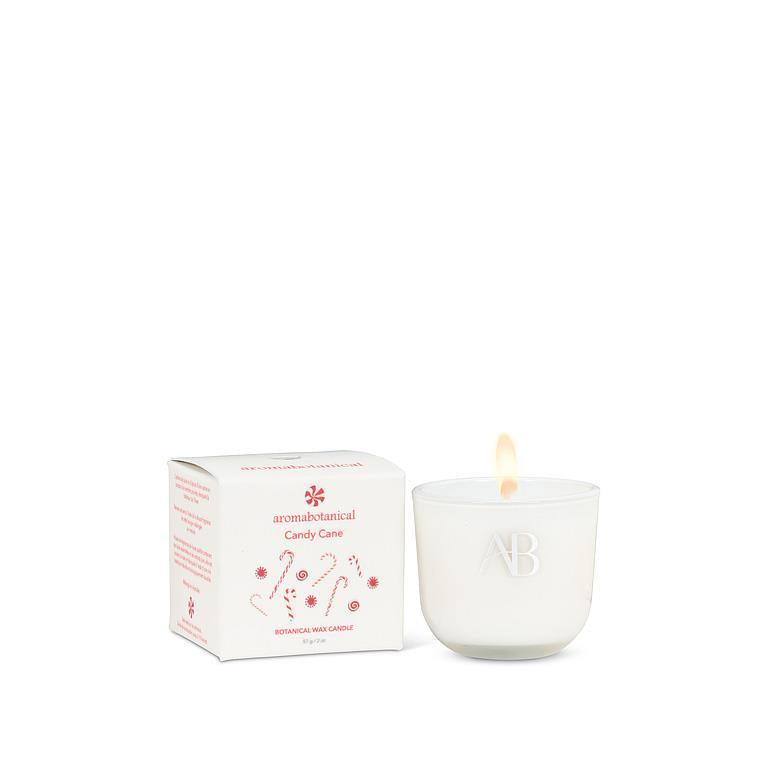 Aromabotanical Candy Cane Mini Candle