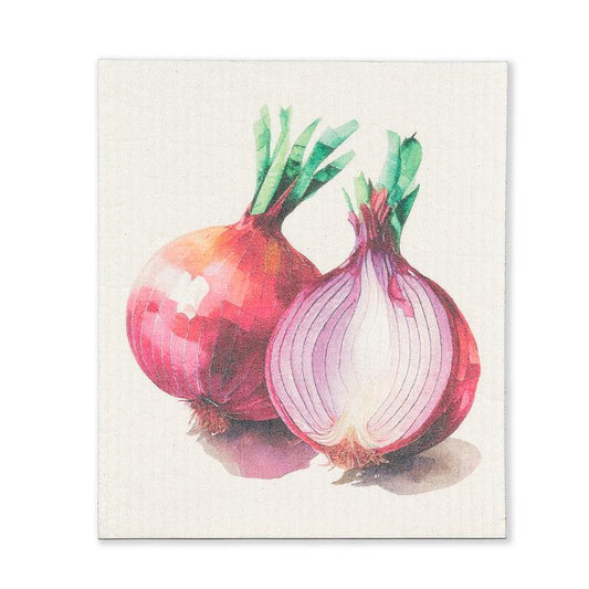 Red Onion Swedish Dishcloth