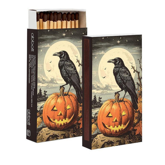 Crow & Pumpkin Matches (45 Match Sticks)