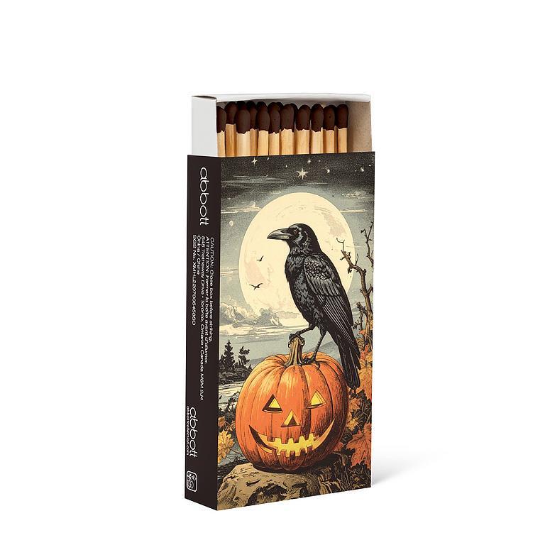 Crow & Pumpkin Matches (45 Match Sticks)