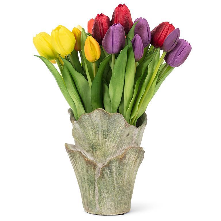 Small Furled Leaf Vase