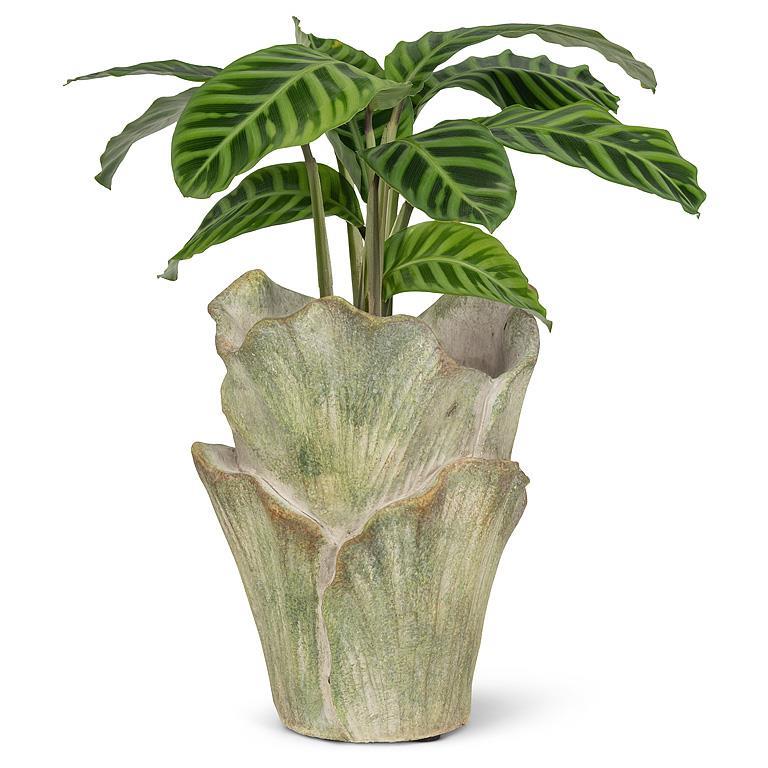 Small Furled Leaf Vase