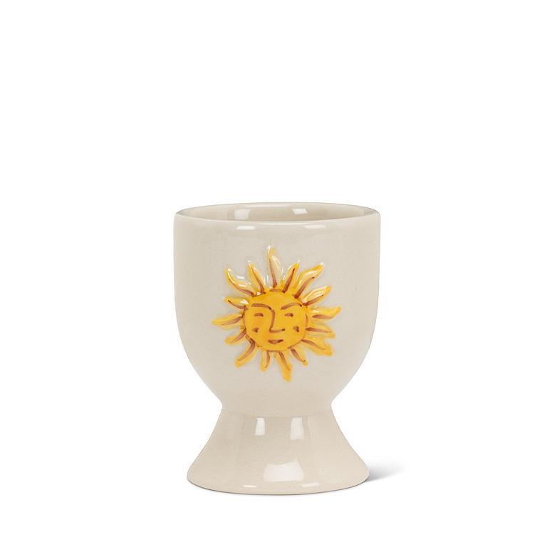 Crystal Egg Holder - Sun