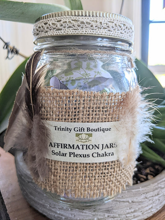 Affirmation Jar - Solar Plexus