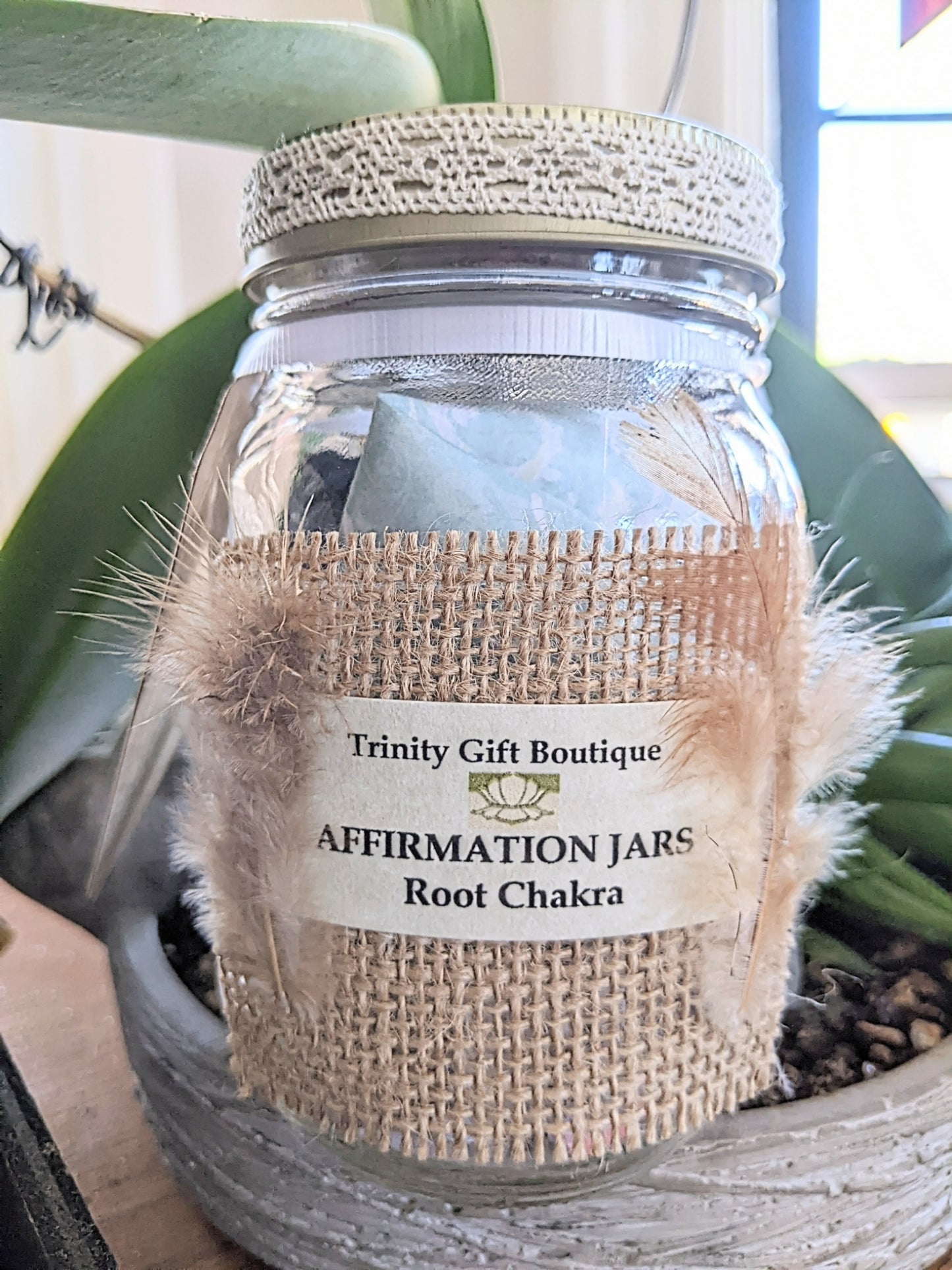 Affirmation Jar - Root Chakra