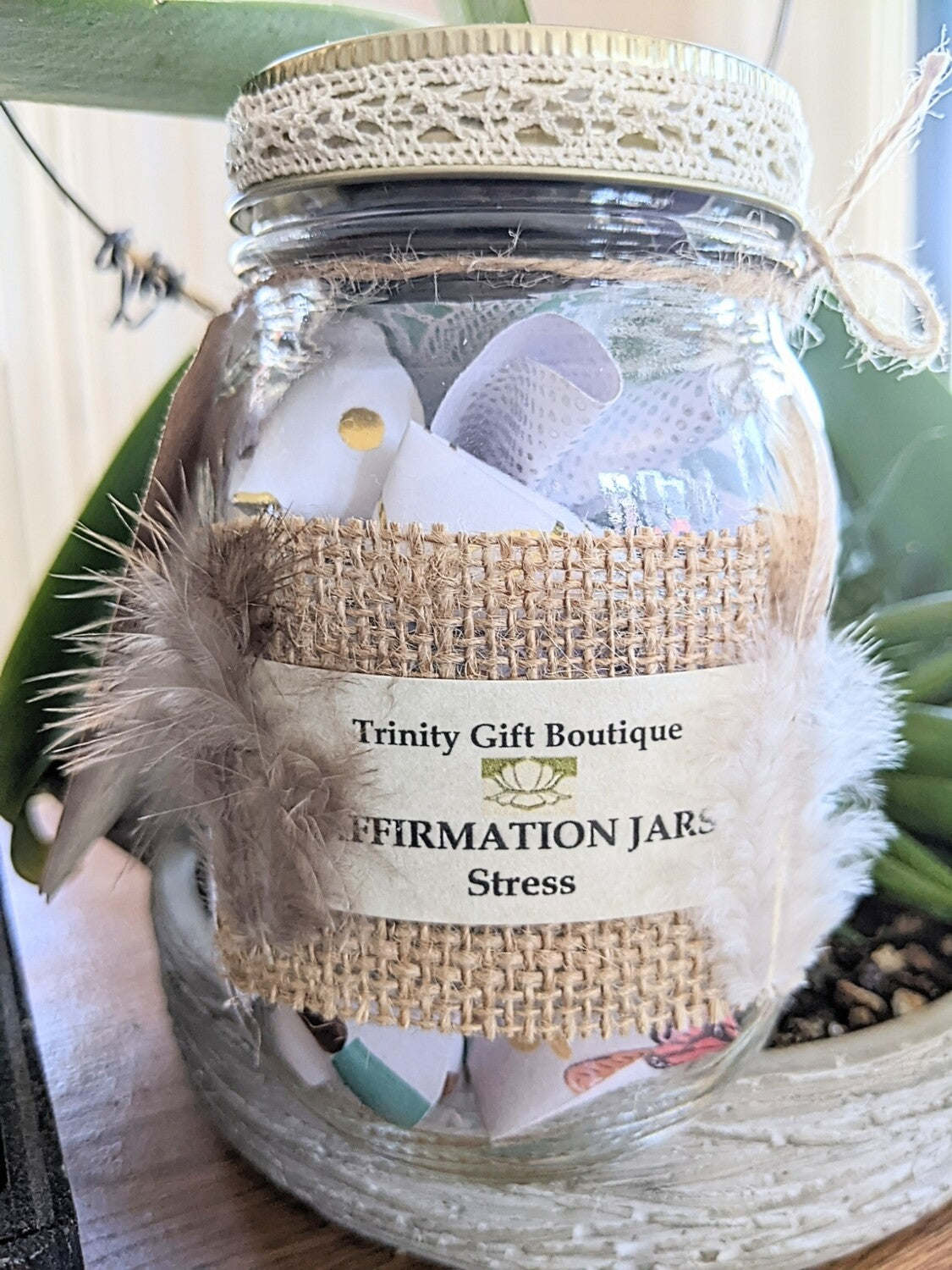 Affirmation Jar - Stress