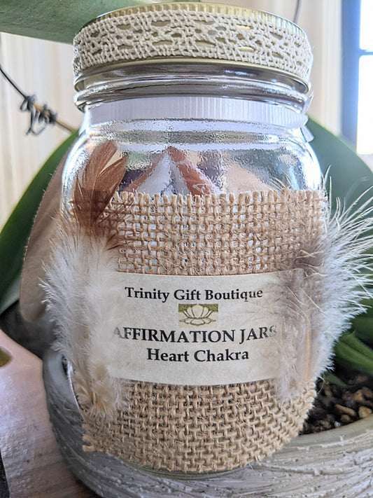 Affirmation Jar - Heart Chakra