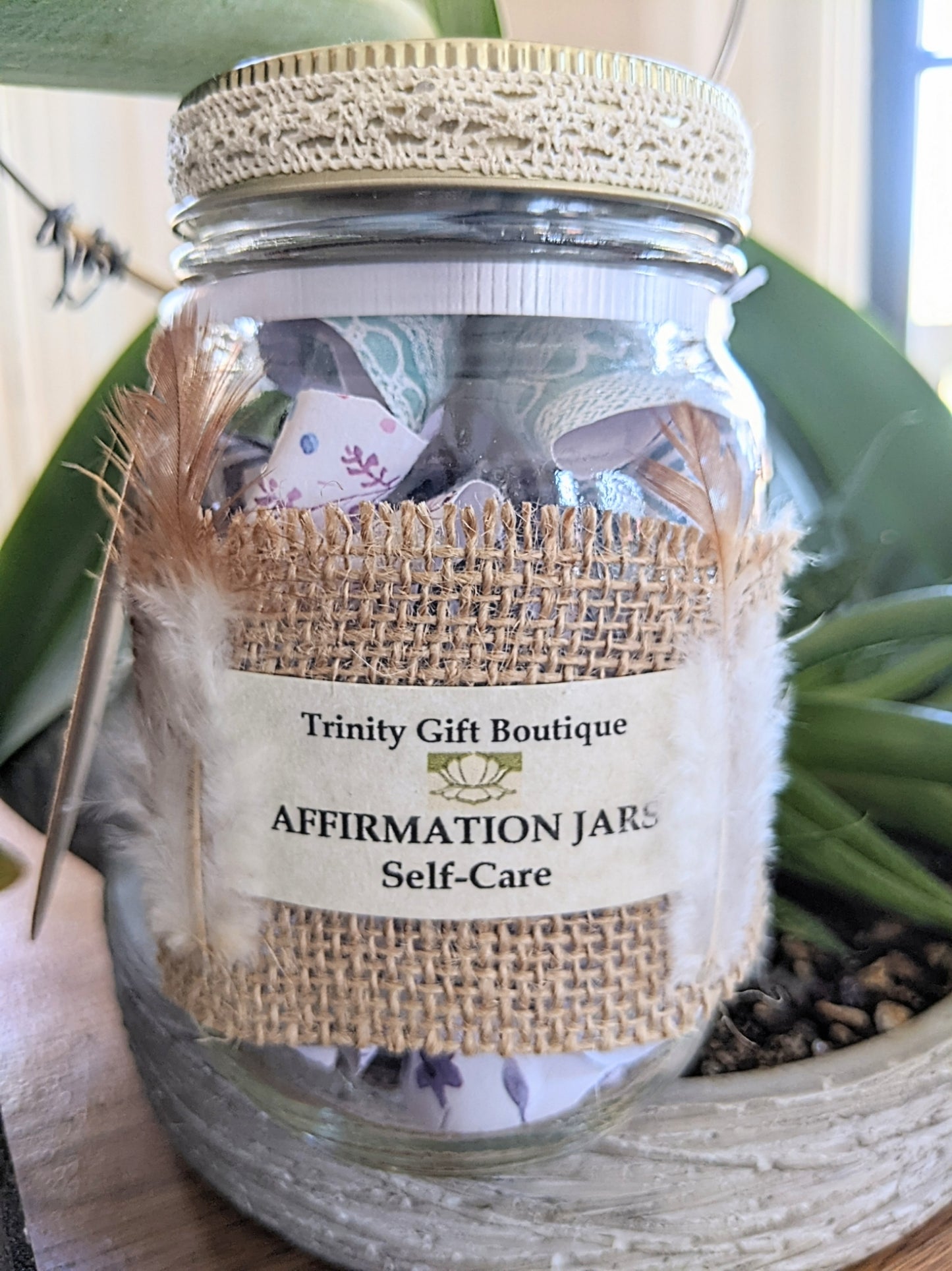 Affirmation Jar - Self Care