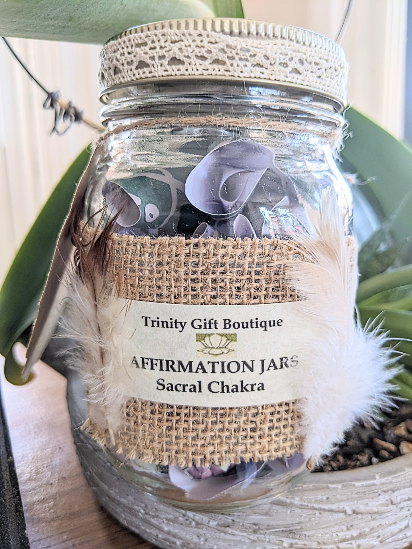 Affirmation Jar - Sacral Chakra