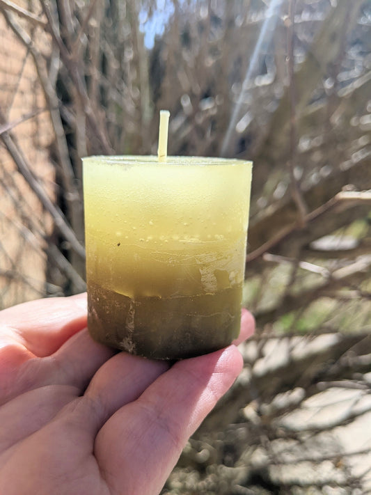 Zenature Elemental Votive Candle - Water