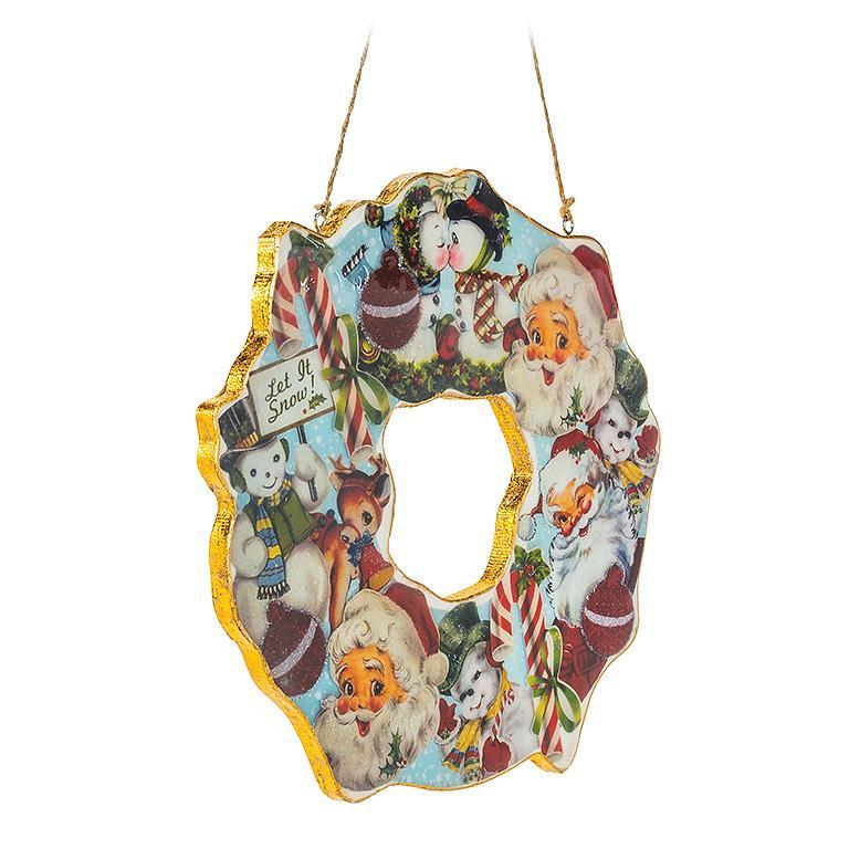 Vintage Christmas Wreath