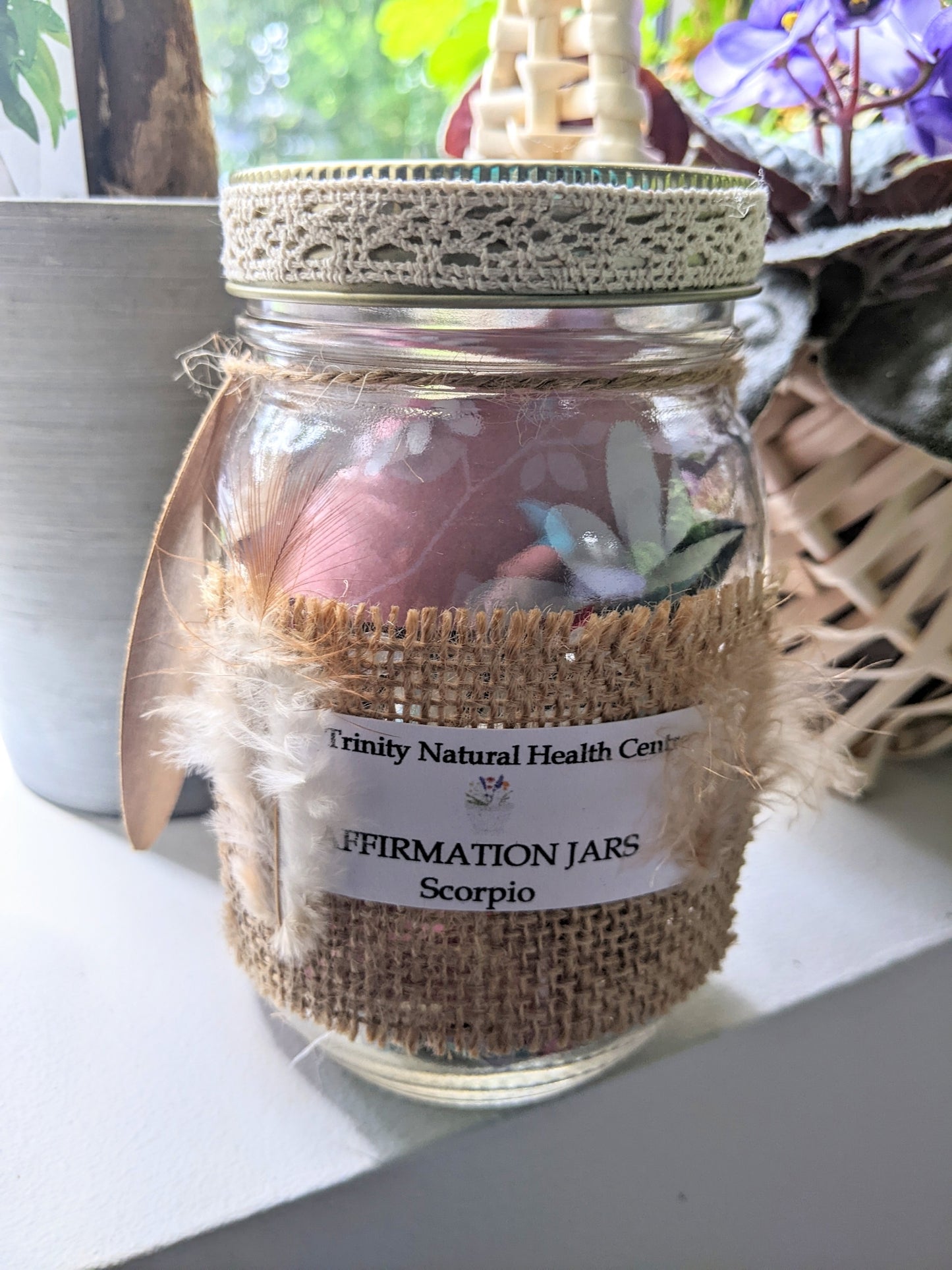 Affirmation Jar - Scorpio Zodiac