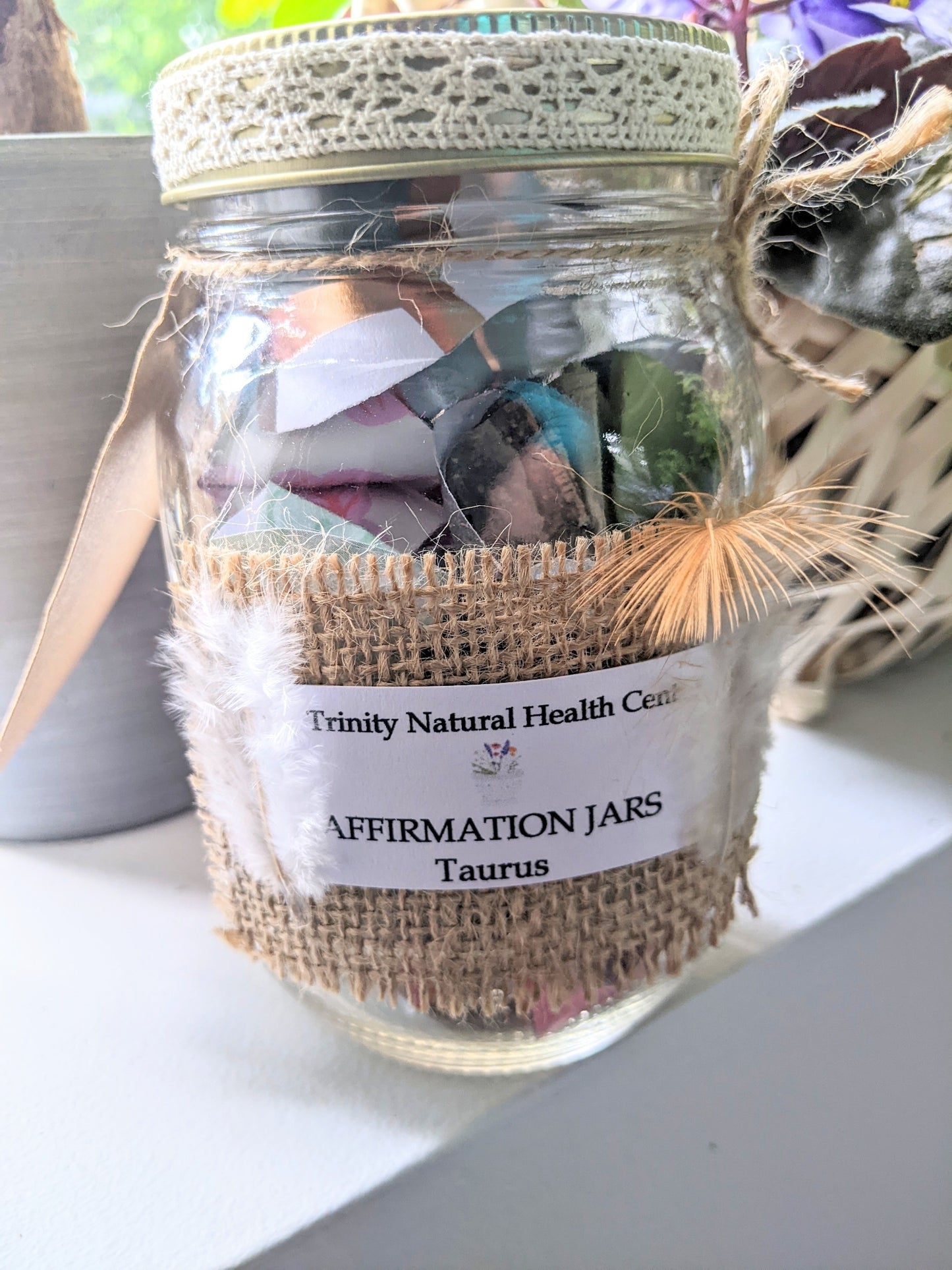 Affirmation Jar - Taurus Zodiac