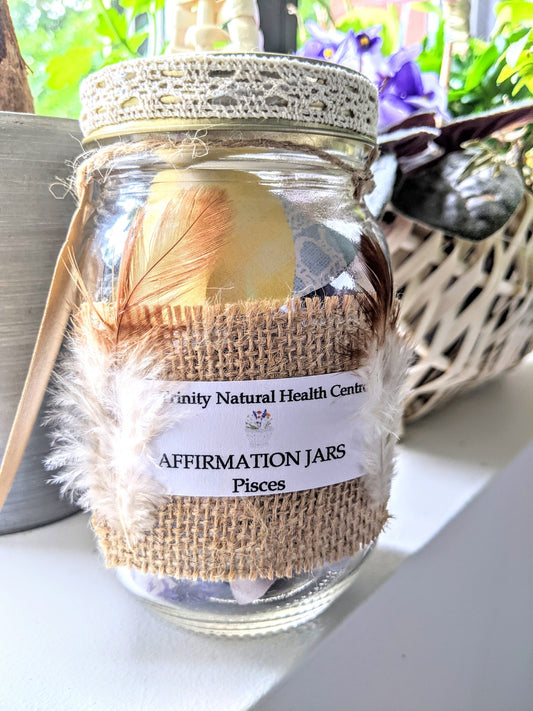 Affirmation Jar - Pisces Zodiac