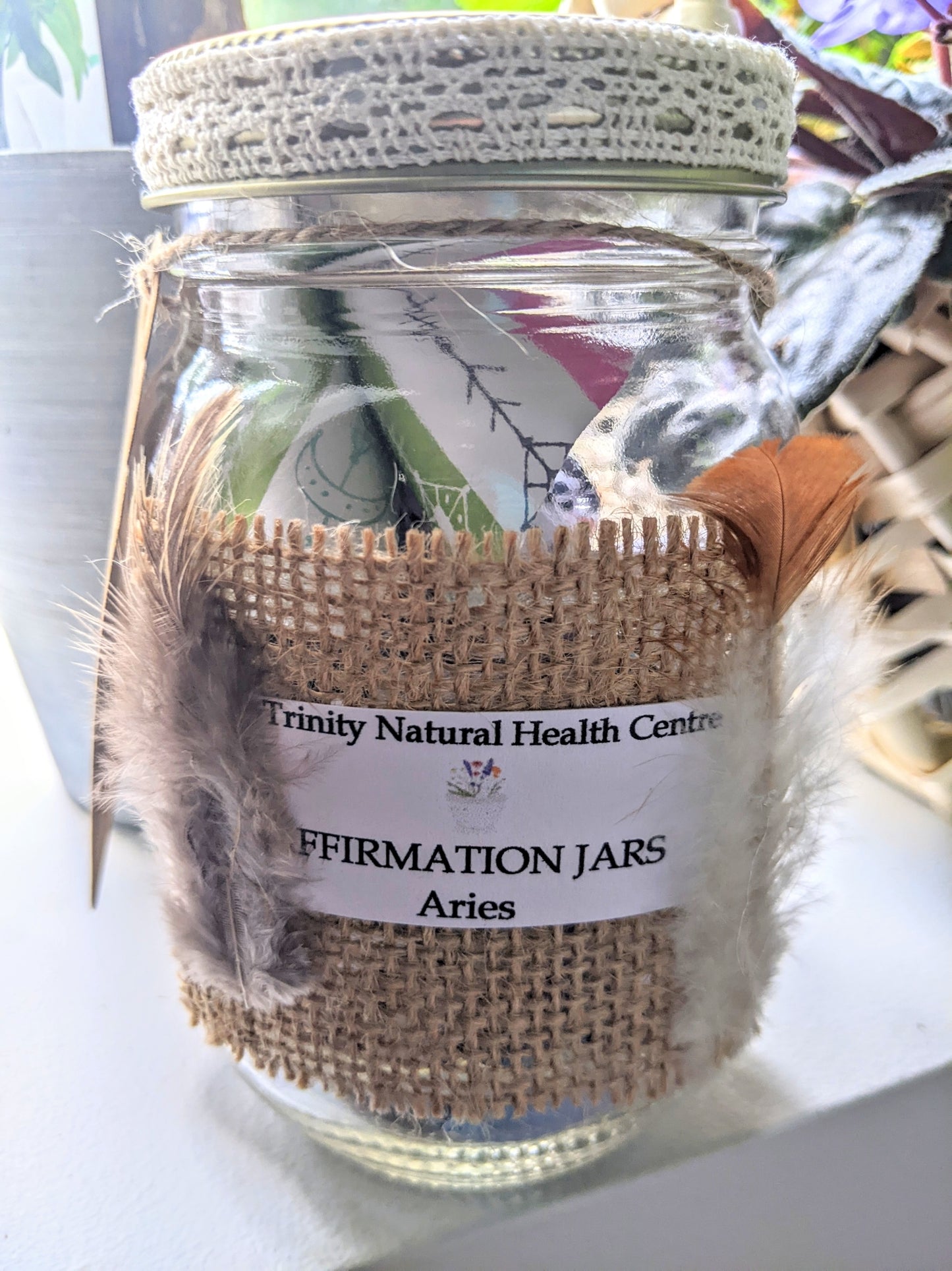 Affirmation Jar - Aries Zodiac