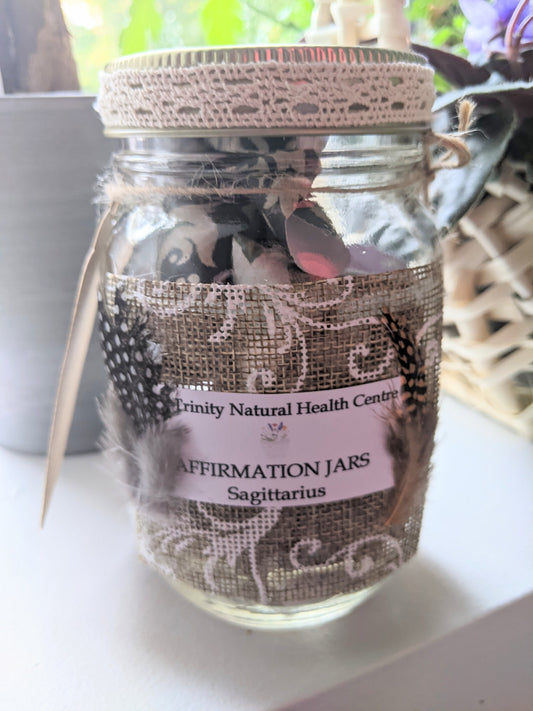 Affirmation Jar - Sagittarius Zodiac