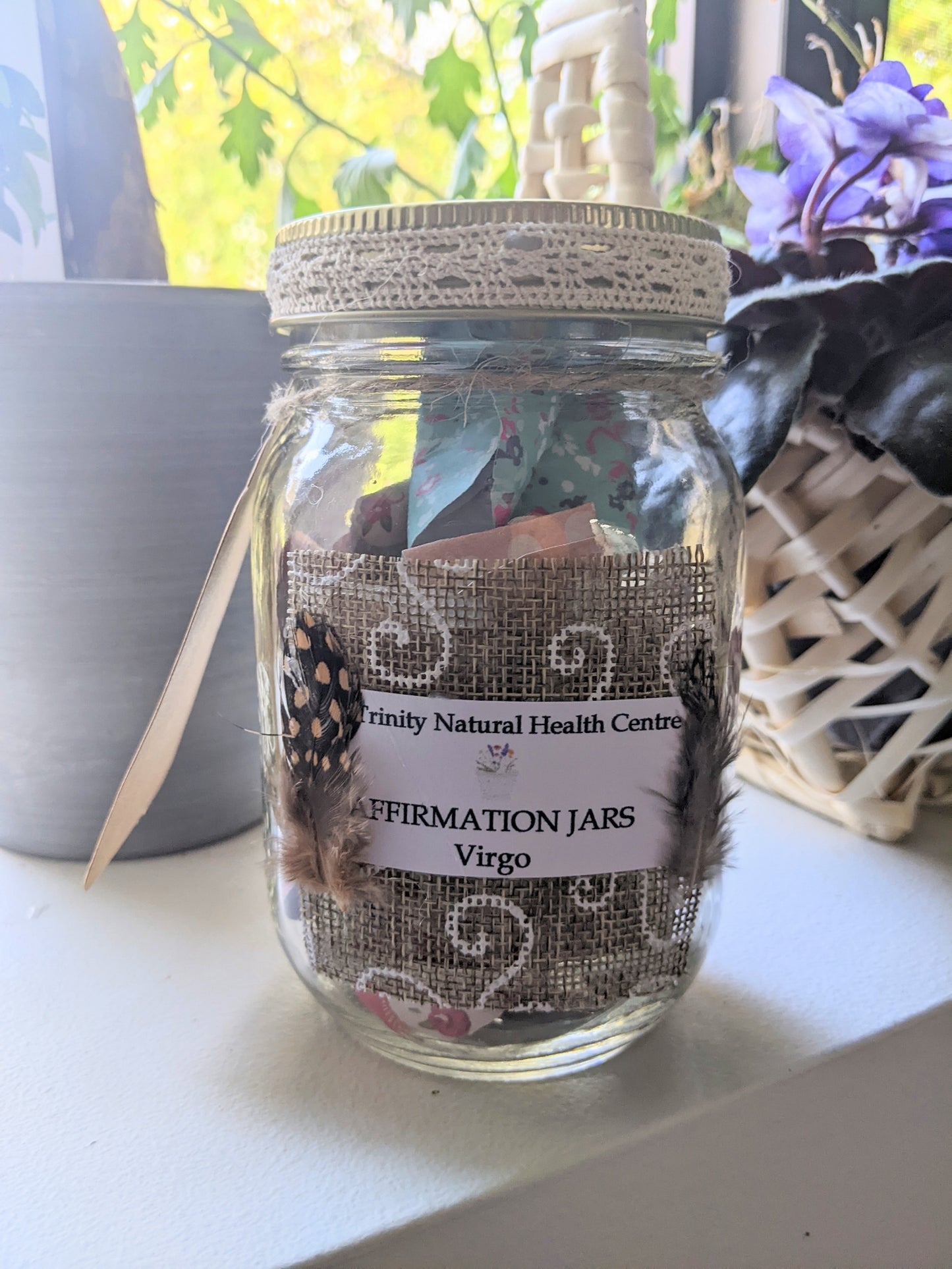 Affirmation Jar - Virgo Zodiac