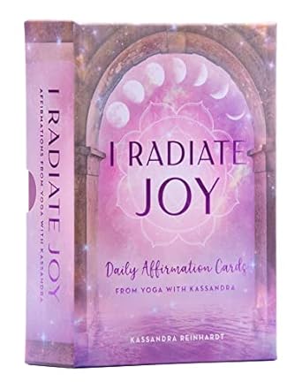 I Radiate Joy Daily Affirmation Cards From Yoga with Kassandra