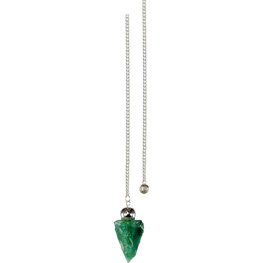 Green Aventurine Rough Pendulum