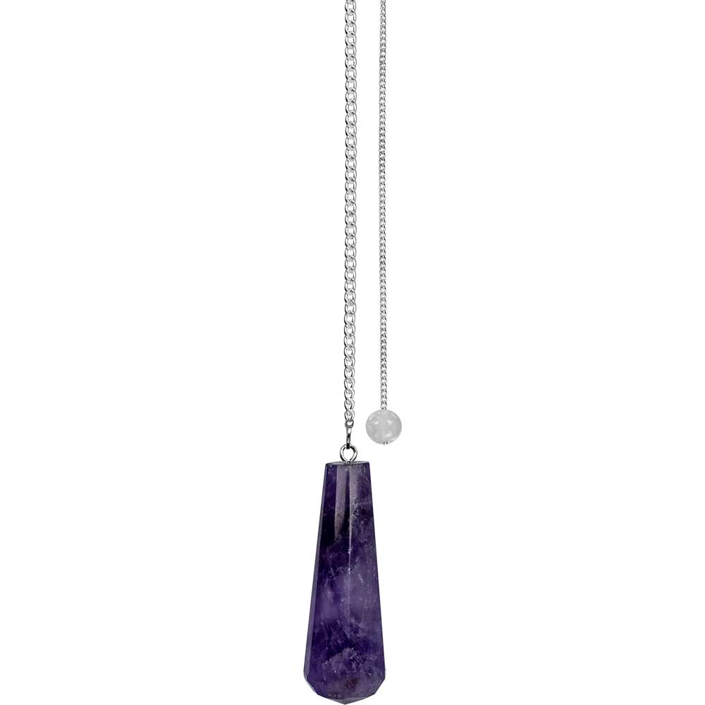 Amethyst Teardrop Pendulum