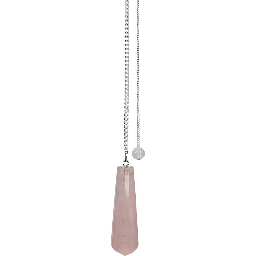 Rose Quartz Teardrop Pendulum