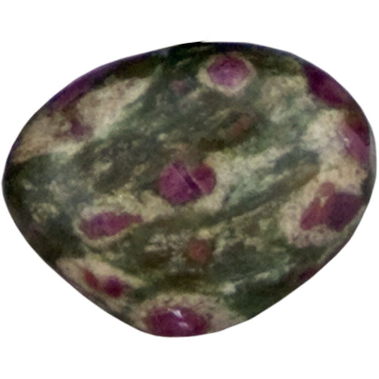 Ruby Zoisite Tumbled Gemstone - Large