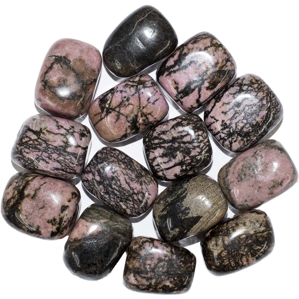 Rhodonite Tumbled Gemstone