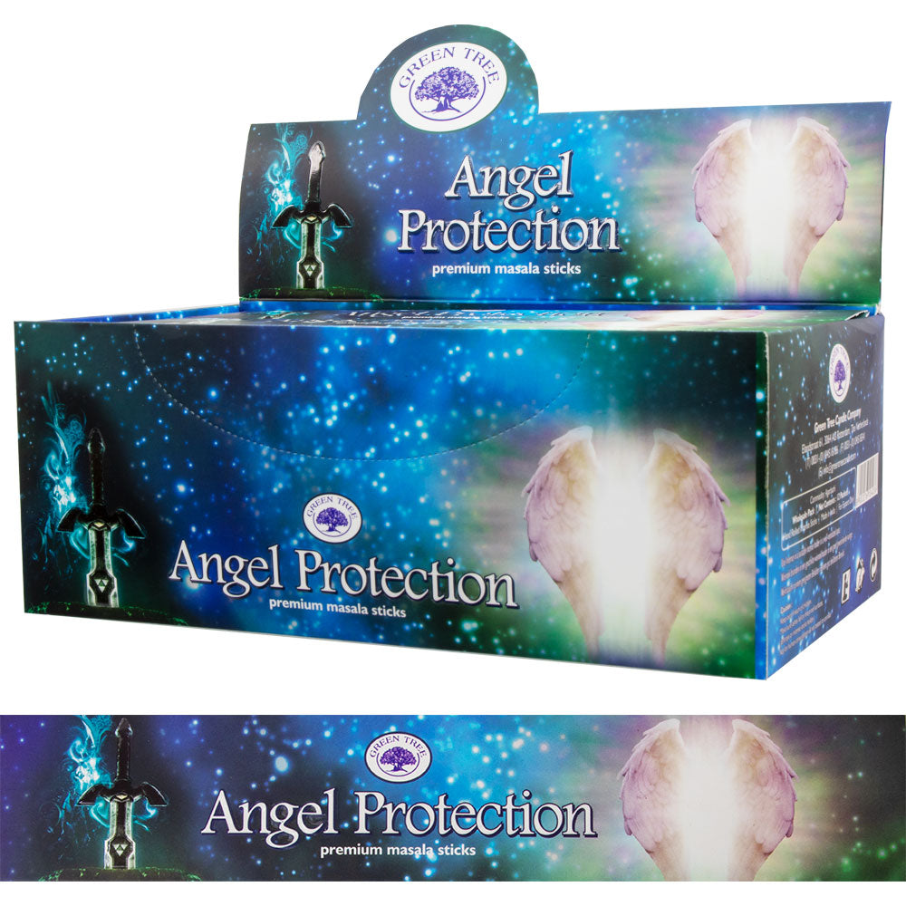 Green Tree Angel Protection Stick Masala Incense 15g