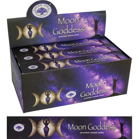 Green Tree Moon Goddess Stick Incense 15g