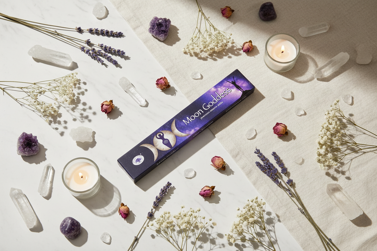 Green Tree Moon Goddess Stick Incense 15g