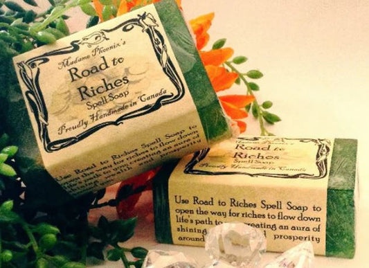 Madame Phoenix's Road to Riches Spell Soap