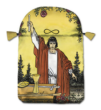 The Magician Silk Tarot Card Pouch