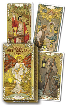 Golden Art Nouveau Tarot Deck