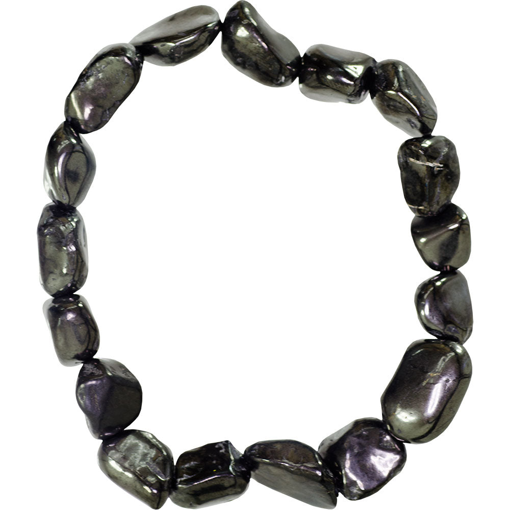 Tumbled Shungite Braclet