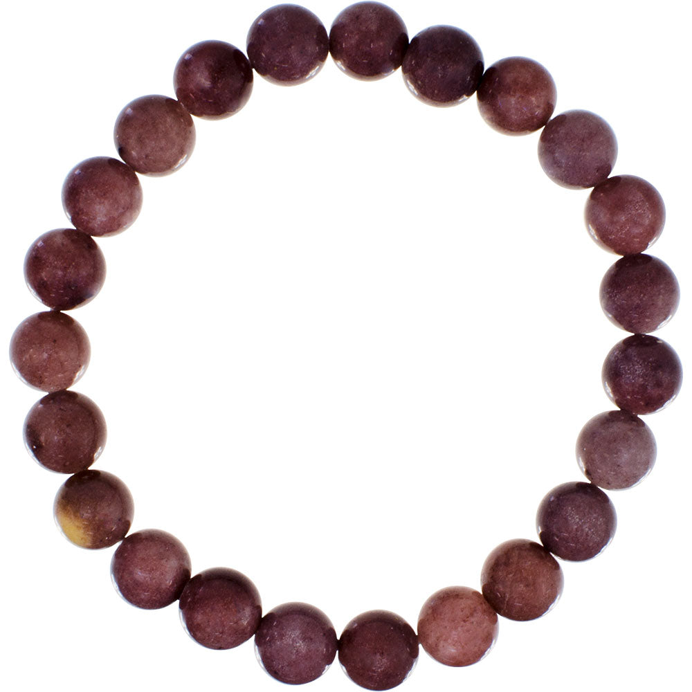 Purple Aventurine Gemstone Bracelet 8mm