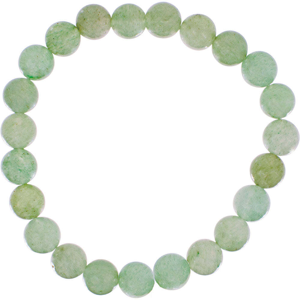 Green Aventurine Gemstone Bracelet 8mm